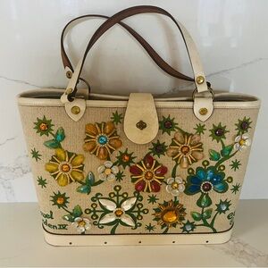 Vintage Enid Collins Texas Jewel Garden Bag